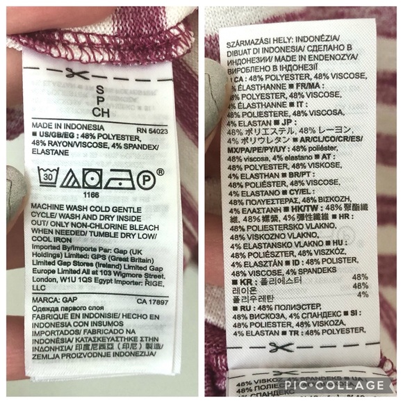 SUMMER CLOSEOUT ☀️ \GAP\• NWT Striped Short Sleeve Top - Picture 13 of 13